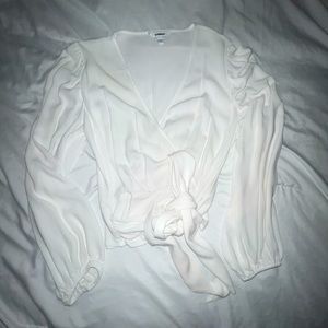 Express White Blouse